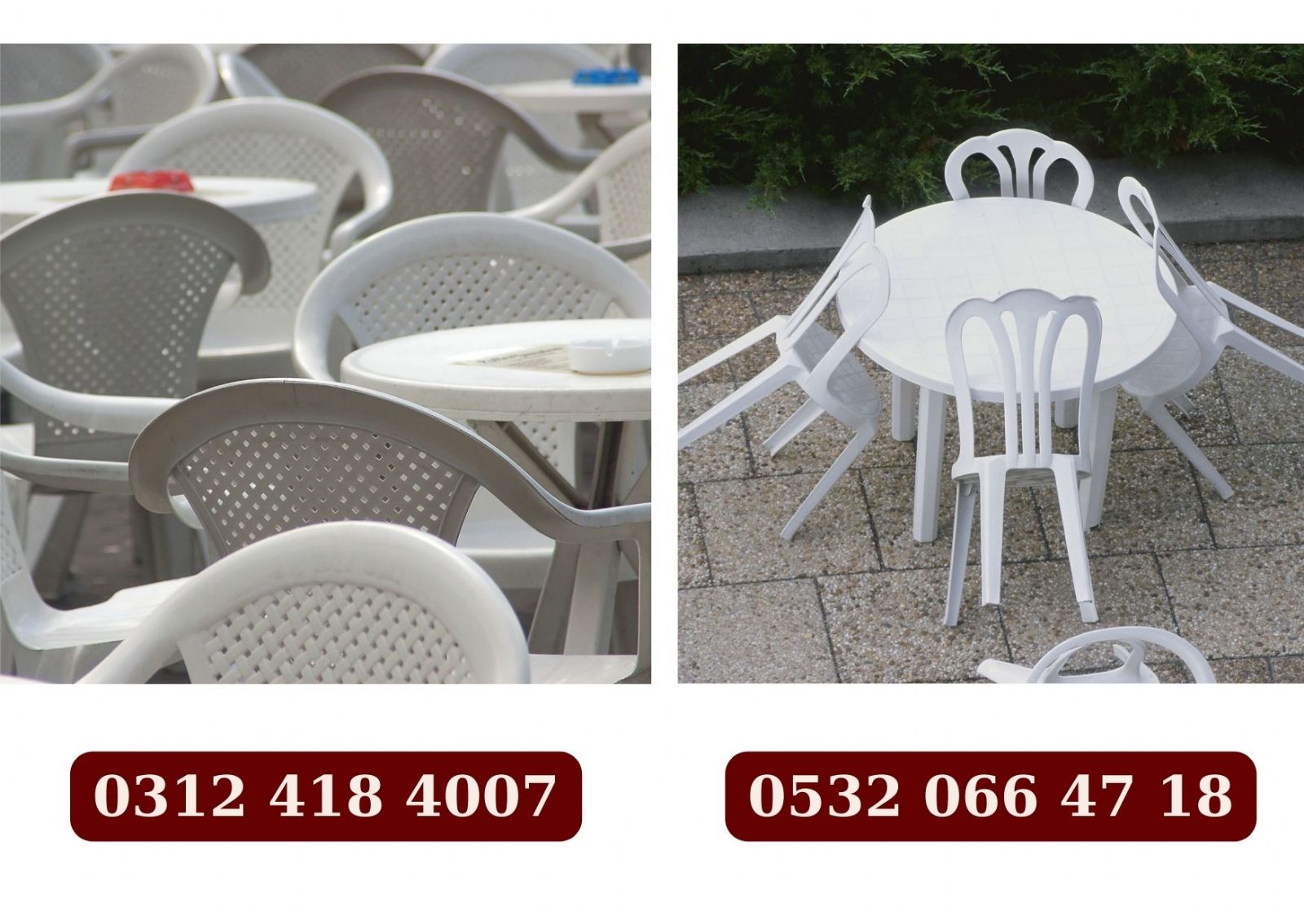 Altındağ Masa Sandalye Kiralama Rezervasyon